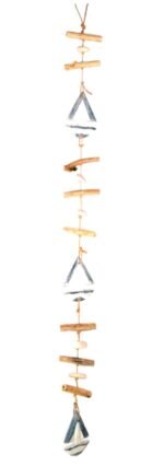 RRP384 NEW Job Lot 36 x Driftwood Wall Art Fish Boats etc Signs Mobiles - Image 15