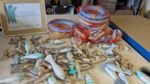 RRP384 NEW Job Lot 36 x Driftwood Wall Art Fish Boats etc Signs Mobiles - Image 2
