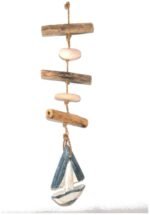 RRP384 NEW Job Lot 36 x Driftwood Wall Art Fish Boats etc Signs Mobiles - Image 16