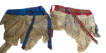 END OF LINE RRP60 JOB LOT 2 x Unique Scottish Tartan Skirts L/XL size