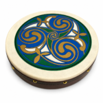 Traditional Irish Celtic Bodhran 12 Inch  Handmade in Ireland by Paraic McNeela  Includes Beater and Beginners Tutorial DVD - Image 4