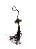 Korean Norigae Tassel - Double-Sided Butterfly Charm Black - Image 4