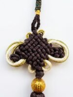 Korean Norigae Tassel - Double-Sided Butterfly Charm Black - Image 3