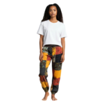 Nepalese Cotton Patchwork Mushroom Trousers Unisex Boho Hippie Festival Joggers - Image 7