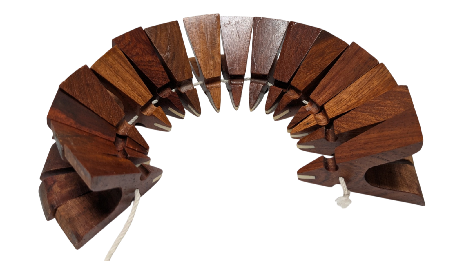 523612_c0a93ec2-25f6-4f2d-bf71-faf6467edaee0.png Full Set 16 Vietnamese Dan Tranh Bridges Solid Wood Replacement Parts Vietnam - Image 1