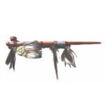Fair Trade 52Cm Peace Pipe Hand Carved Native American Indian Inspired Wing - Image 3