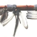 Fair Trade 52Cm Peace Pipe Hand Carved Native American Indian Inspired Wing