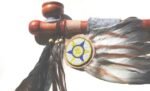 Fair Trade 52Cm Peace Pipe Hand Carved Native American Indian Inspired Wing - Image 5