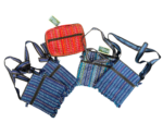Job Lot 4 Fair Trade Mexican Tribal Bags + Padded iPad Case Bundle - Image 4