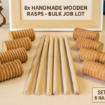 JOB LOT 8 x Fair Trade Vietnamese Wooden RASP Guerro Guiro & Stick Shaker S