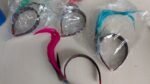 RRP 375 50pc 1920s Flapper Feather Headbands Job Lot  Assorted Colours Fancy Dress Fascinators - Image 2