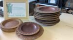 END OF LINE RRP150 Job Lot of 14 Balinese Wooden & Rattan Plates 20-29cm - Image 10