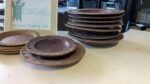 END OF LINE RRP150 Job Lot of 14 Balinese Wooden & Rattan Plates 20-29cm - Image 11