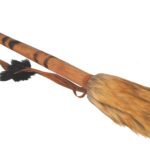 55cm Shaman Maraca - Rainforest Coconut Witch doctor Tribal Ritual Shaker Ceremonial Rattle