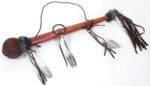 55cm Shaman Maraca - Rainforest Coconut Witch doctor Tribal Ritual Shaker Ceremonial Rattle - Image 6
